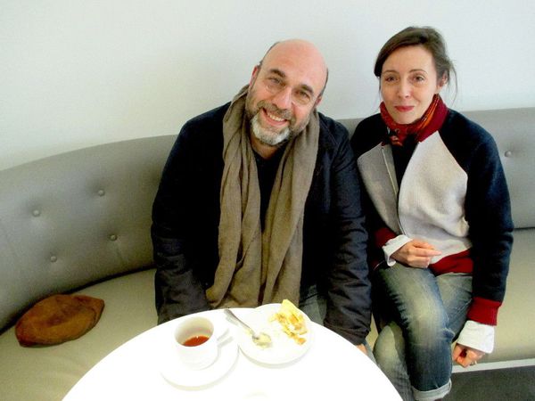 Human Capital (Il capitale umano) director Paolo Virzì with Anne-Katrin Titze